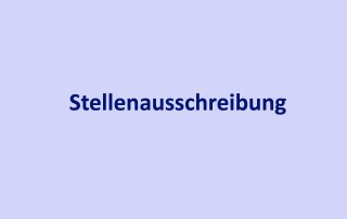 Stellenausschreibung Förderverein