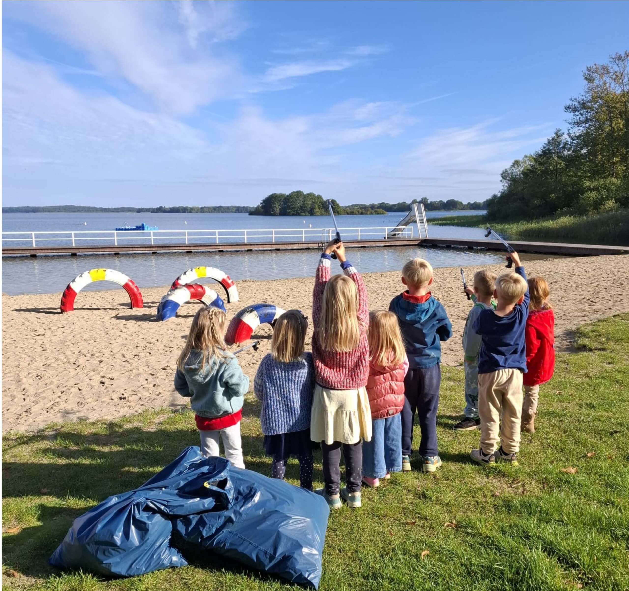 Müllsammelaktion mit der Schaalsee Kita 25.09.26